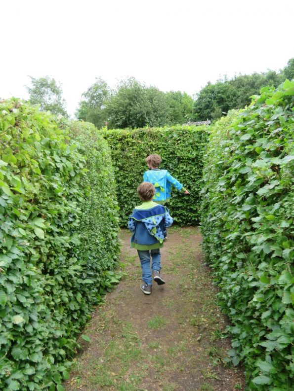 Labyrinth mit Kindern, Urlaub mit Kindern Mecklenburgische Seenplatte 