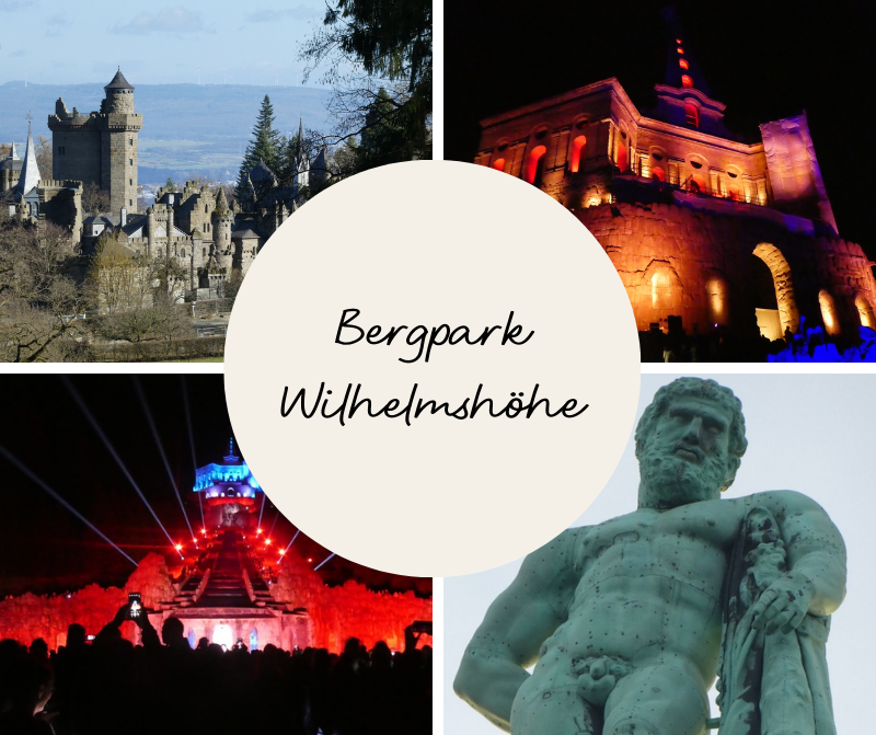 Der Bergpark Wilhelmshöhe und Bergparkleuchten Der Bergpark Wilhelmshöhe