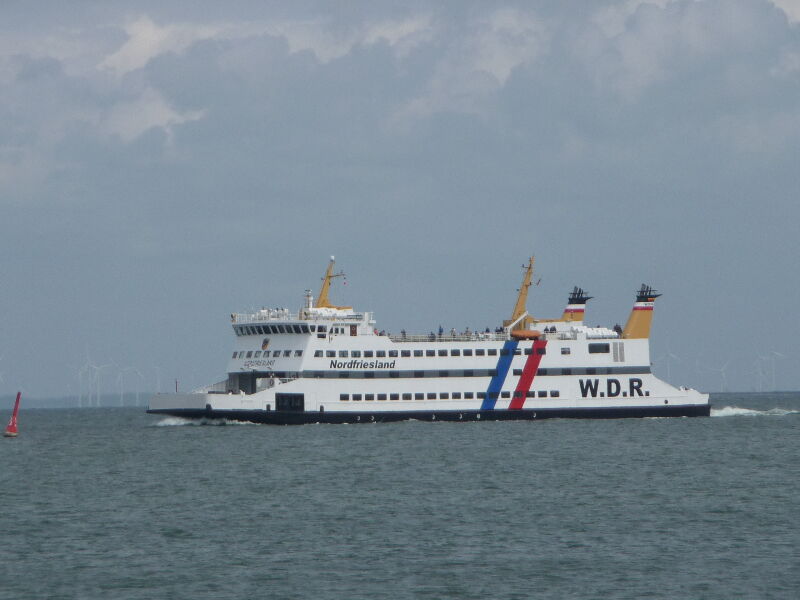 Autofähre Amrum, Nordseeinsel Amrum