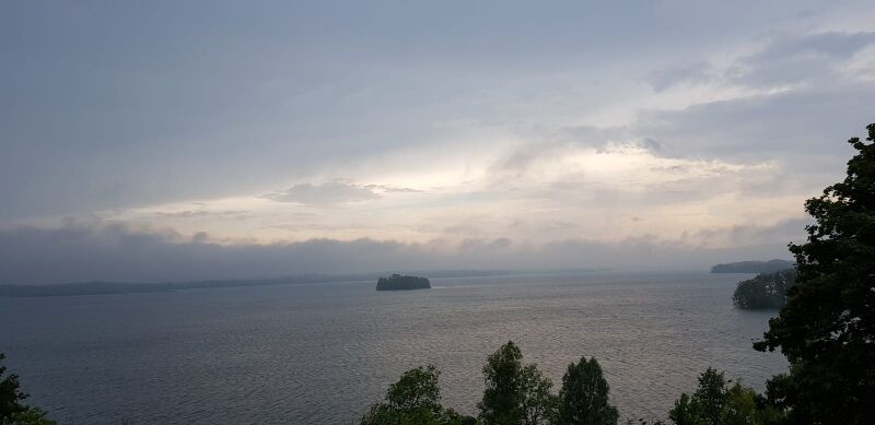 Ausblick auf den großen Plöner See, Großer Plöner See, Paddeltour, Kanuverleih Plön