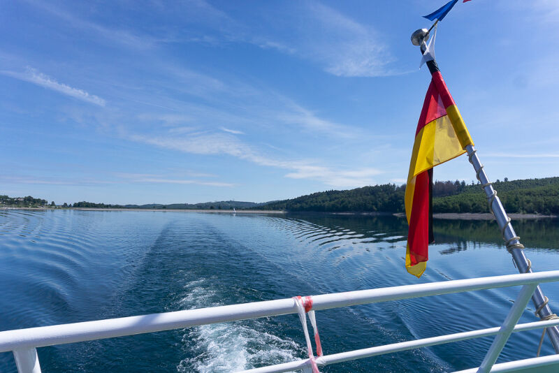 Schifffahrt und Wassersport im Sauerland, Seen im Sauerland