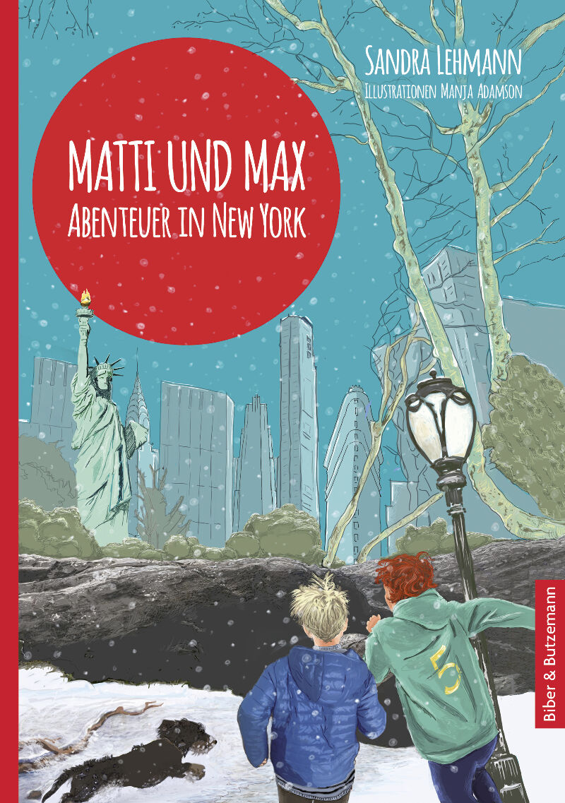 Buch für Kinder "Matti und Max - Abenteuer in New York"
